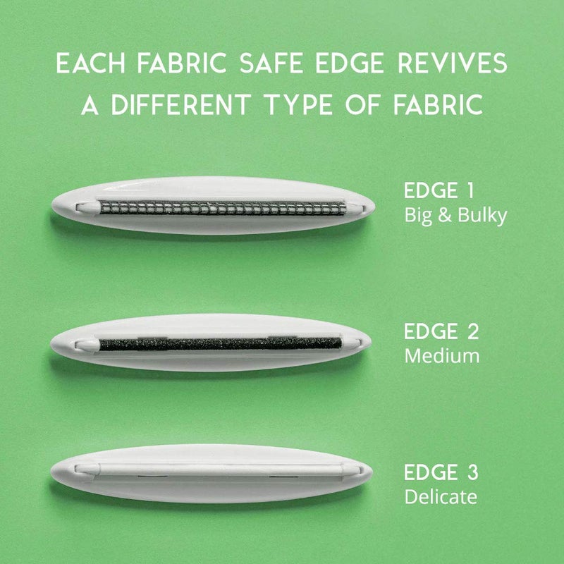 GLEENER Fabric Shaver & Lint Remover |Battery-Free 4-in-1 Depiller with 3 Fabric-Safe Edges for Clothes & Upholstery (I Dream of Greenie) - Image 3